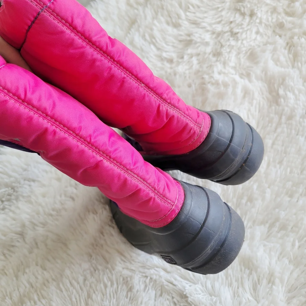 Sorel Pink and‎ Purple Insulated Waterproof Snow Boots